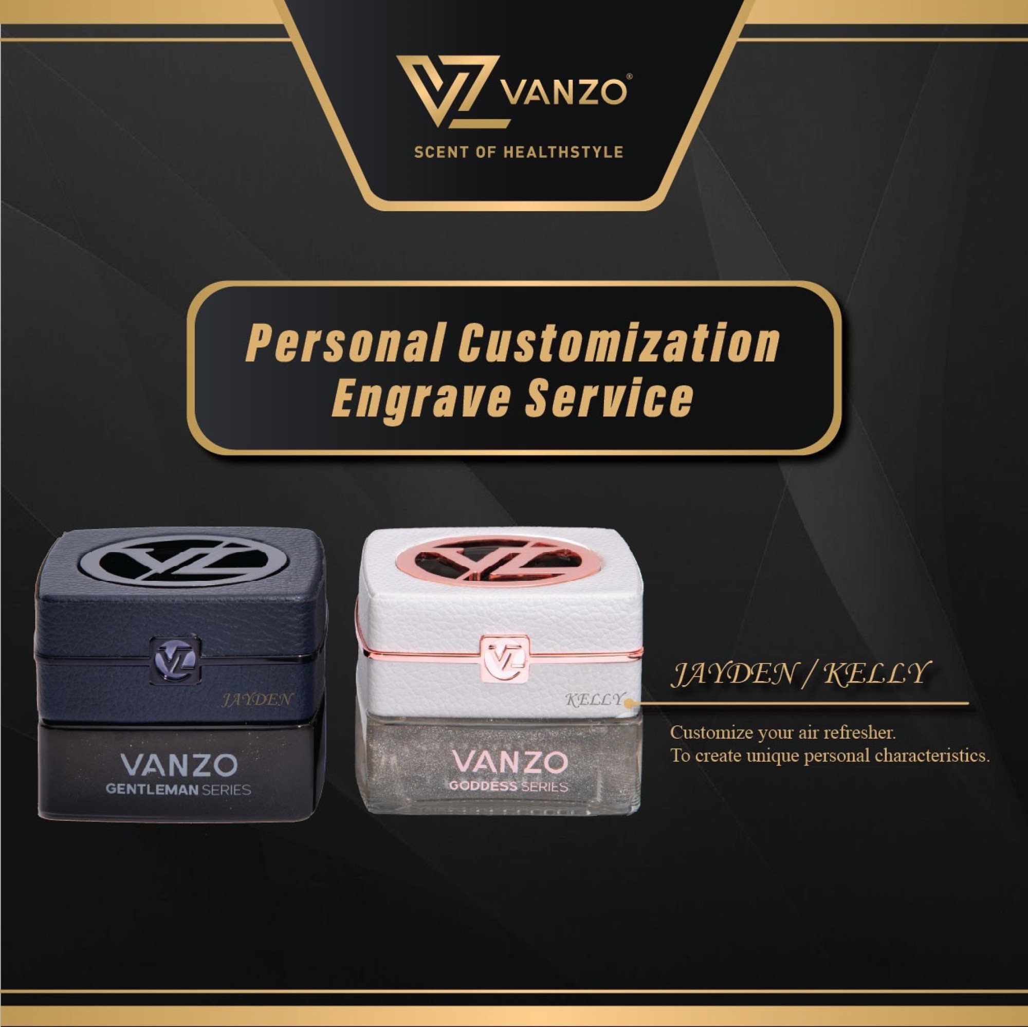Buy Blackbox VANZO Miniature Series Air Refresher Freshener Car
