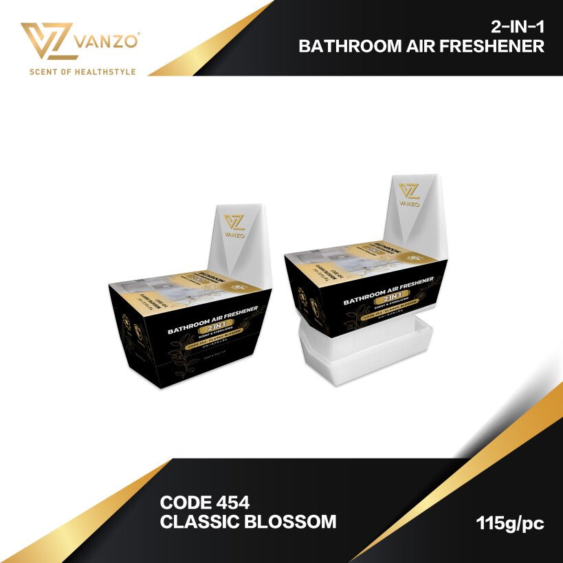 code-454-classic-blossom-vanzo-2-in-1-bathroom-air-freshener-115g