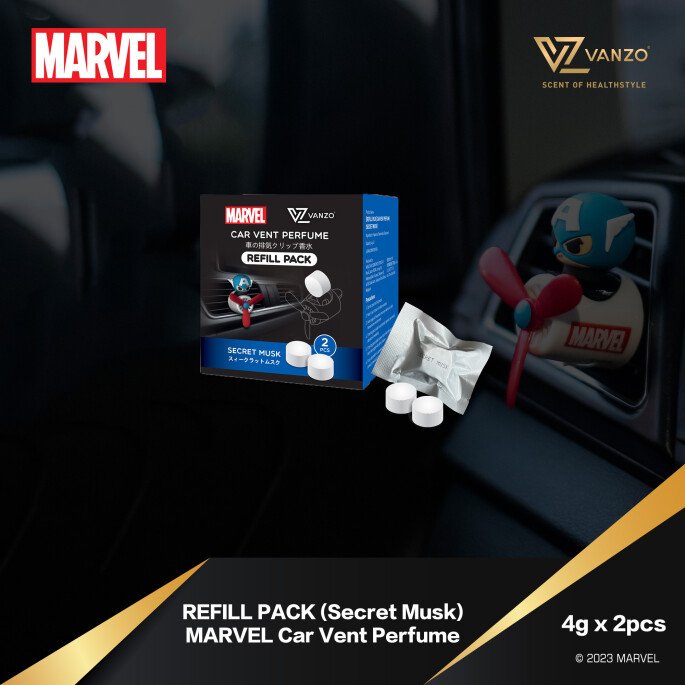 refill-pack-vanzo-marvel-series-car-vent-perfume-4g-x-2-secret-musk