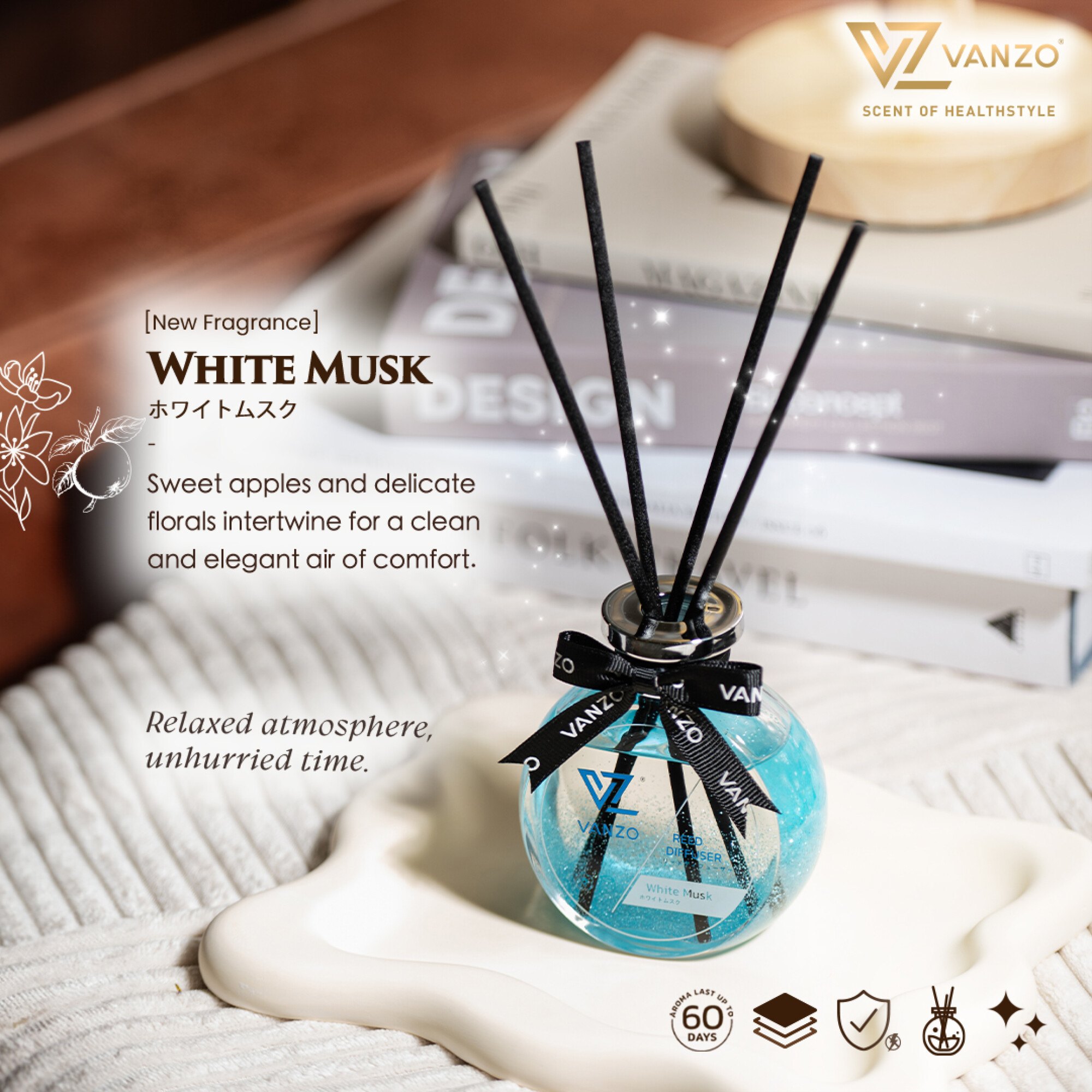 Vanzo Reed Diffuser VANZO - ASEAN’s First Publicly Listed Air Freshener Brand