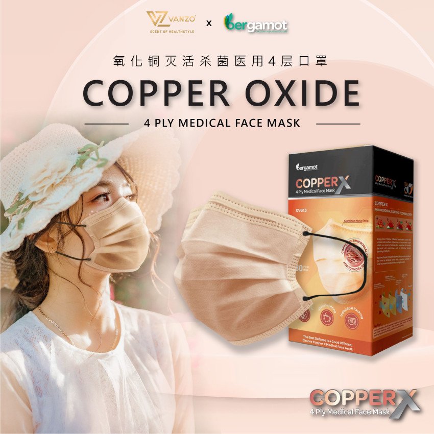 copper-x-4-ply-medical-face-mask