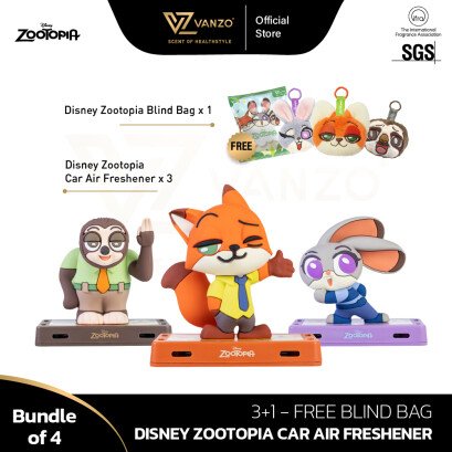 vanzo-disney-zootopia-car-air-freshener-bundle-3-1-free-blind-bag