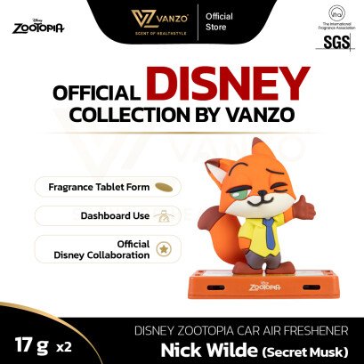 vanzo-disney-zootopia-car-air-freshener-nick-wilde-secret-musk-17g-x-2