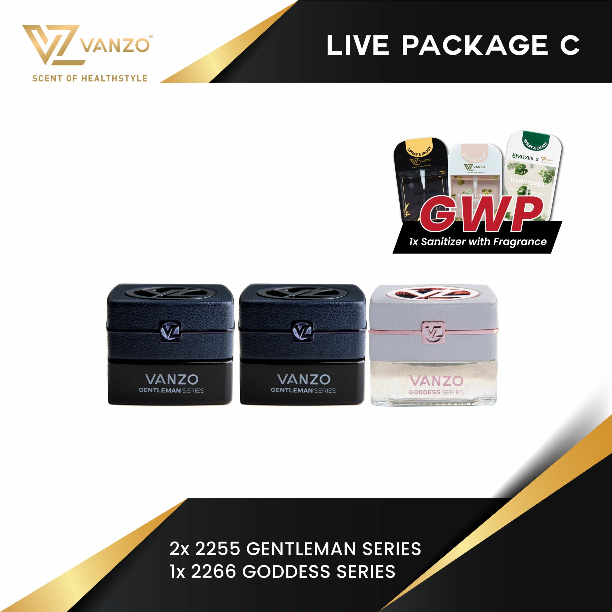 巧儿直播优惠】Package C (FREE Sanitizer) - VANZO New Generation 